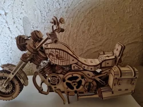 Customer photo review of Puzzle 3D Moto de type cruiser
