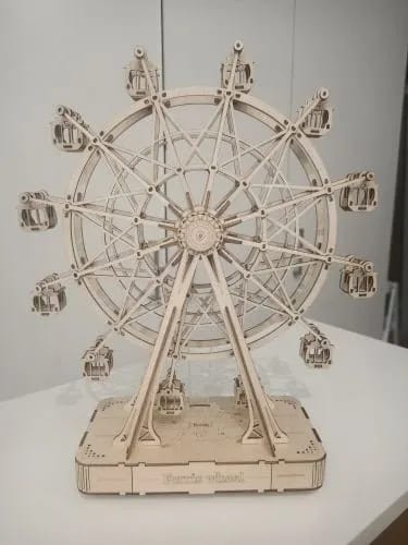 Customer photo review of Puzzle 3D Boîte à musique Grande roue