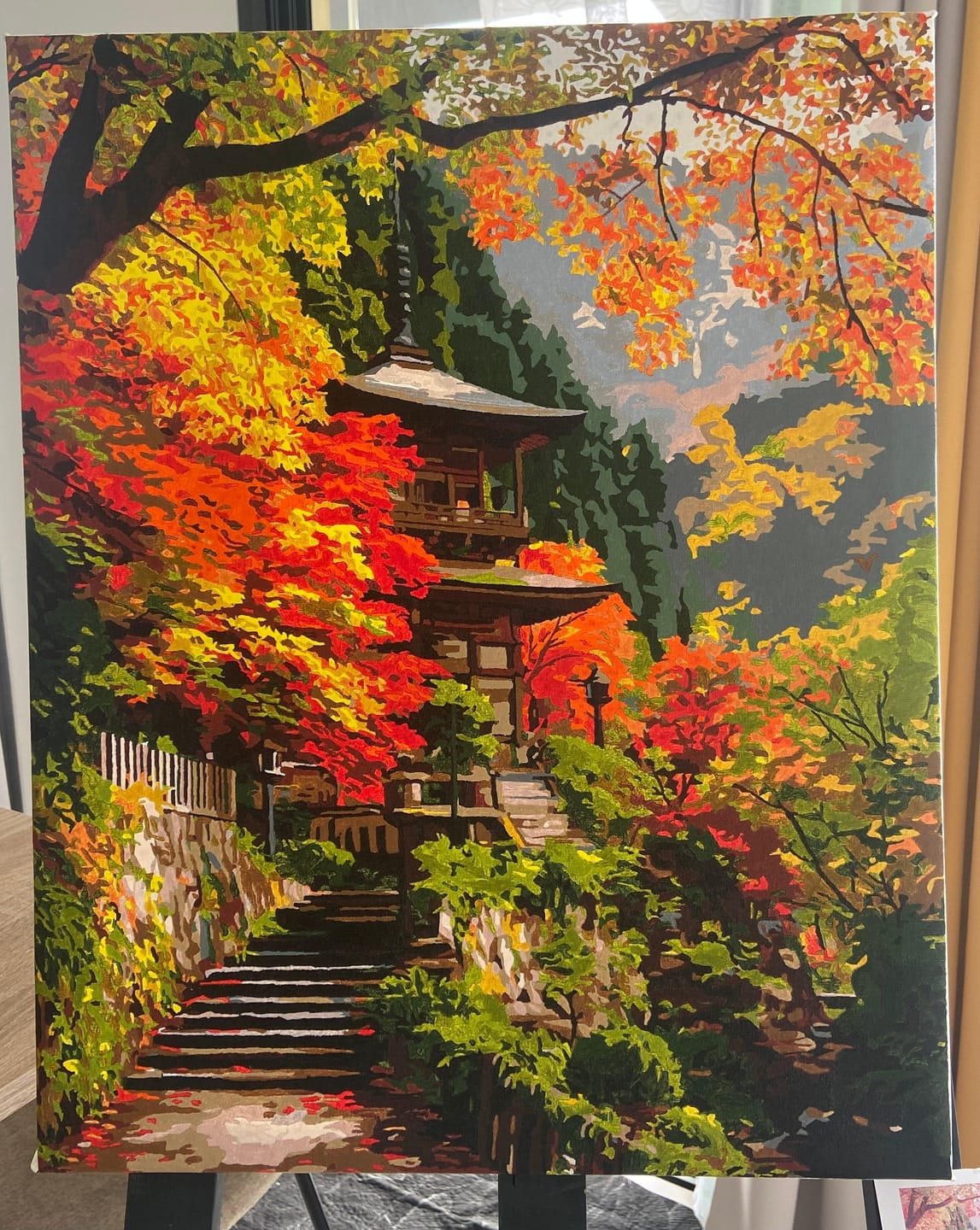 Customer photo review of Pagode japonaise en automne
