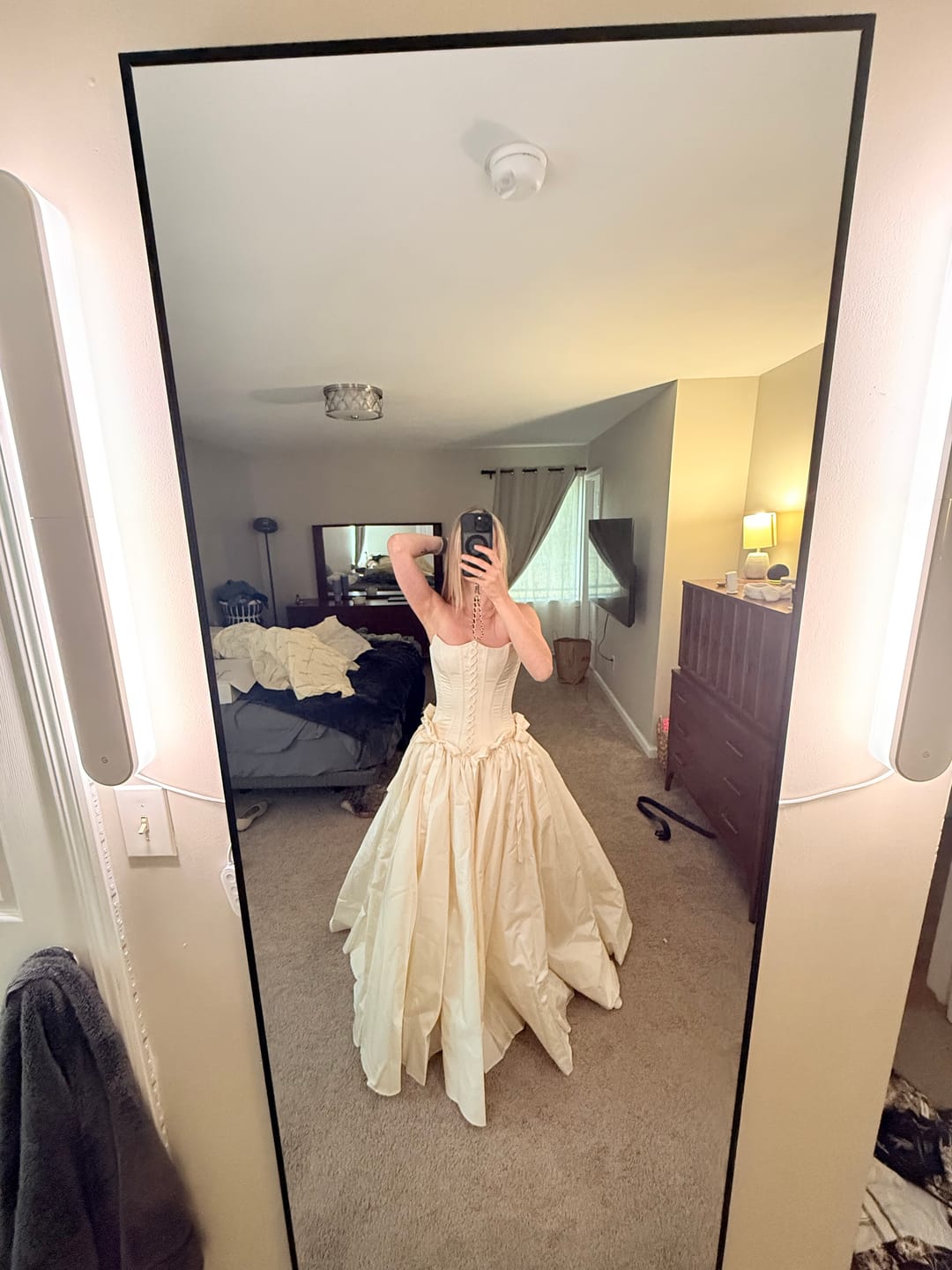 Customer photo review of Evergarden Arc Gown