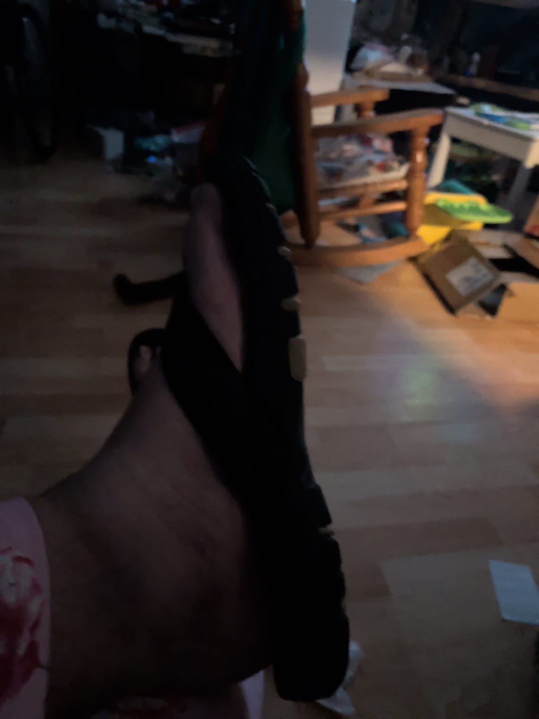 Customer photo review of Ramble Lite - Wide Toe Slippers