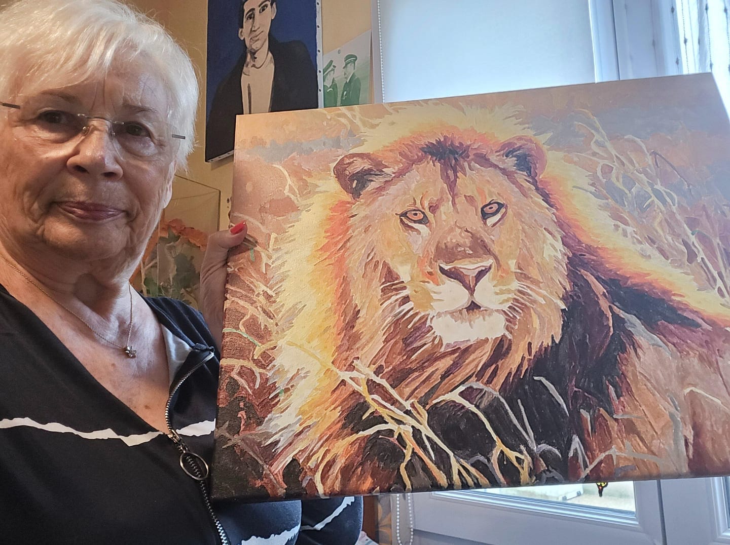 Customer photo review of Lion dans la savane