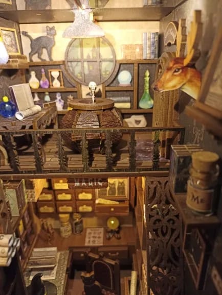 Customer photo review of Book Nook - Le Pharmacien Magique