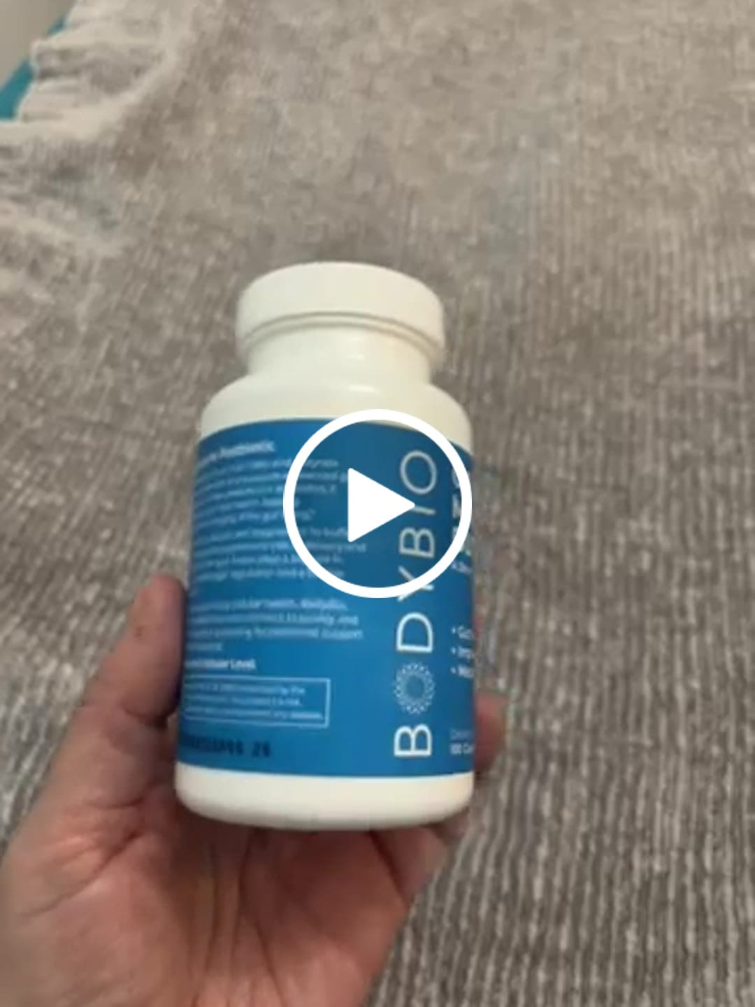 Customer video review of Bodybio Butyrate