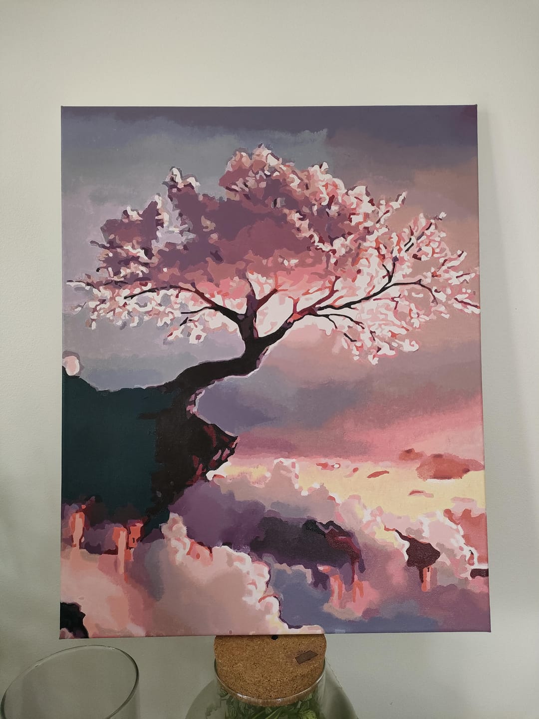 Customer photo review of Arbre rose et Nuages
