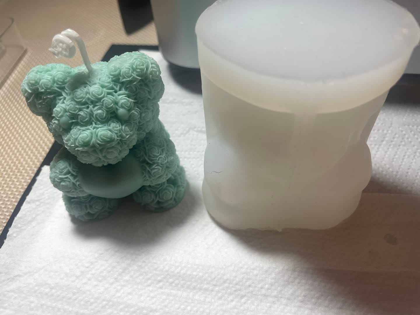 Customer photo review of Molde oso corazón
