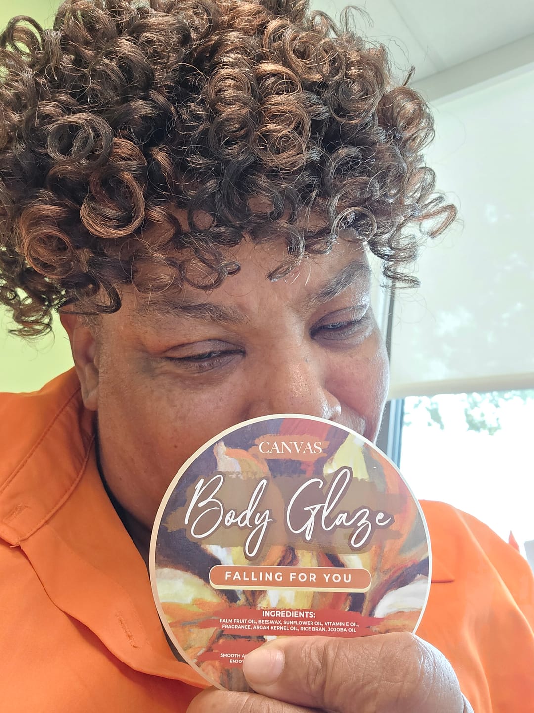 Customer photo review of (NEW) BODY GLAZE: FALLING FOR YOU (Premium Fragrance)