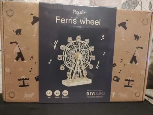 Customer photo review of Puzzle 3D Boîte à musique Grande roue