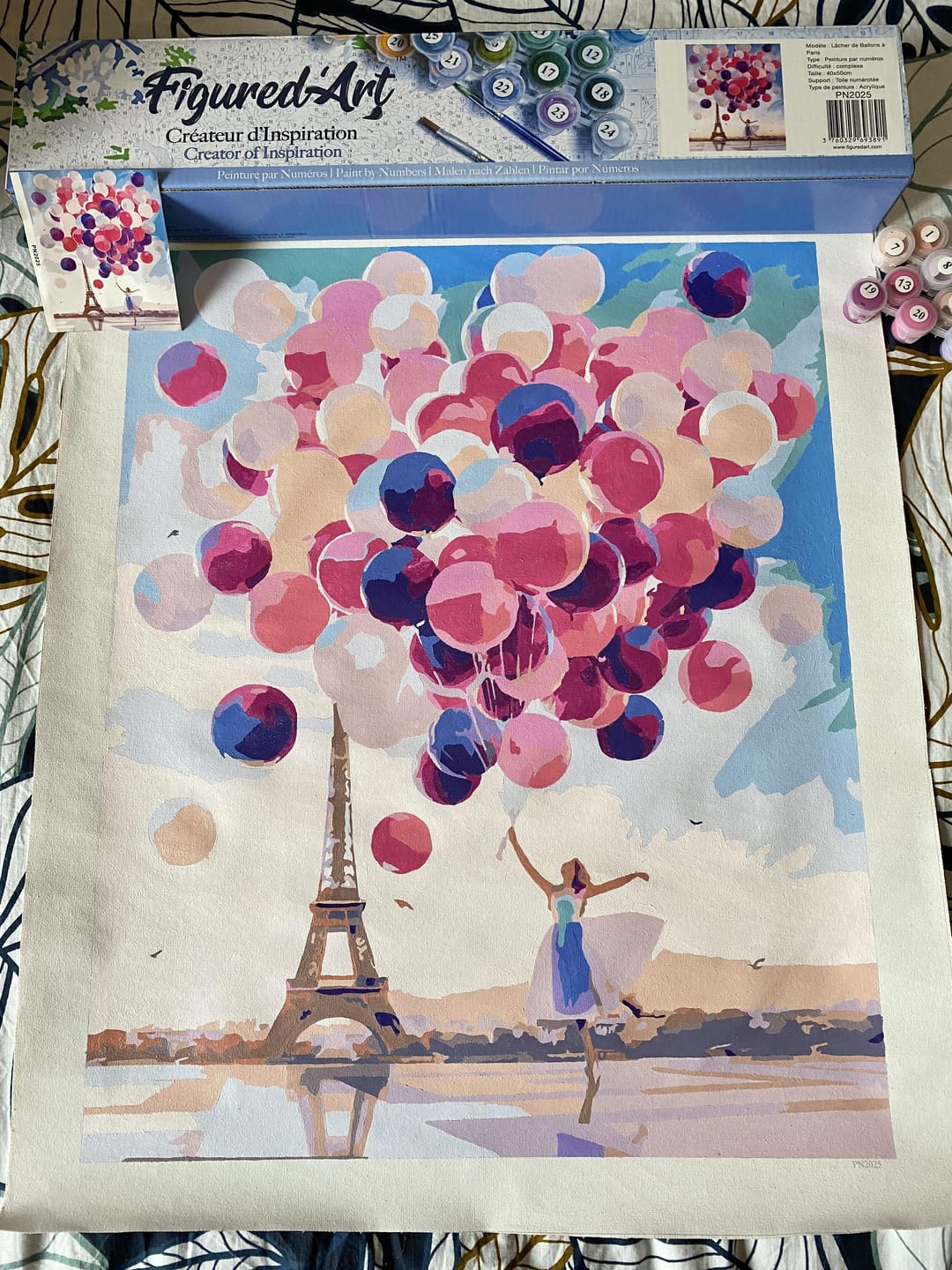 Customer photo review of Lâcher de Ballons à Paris