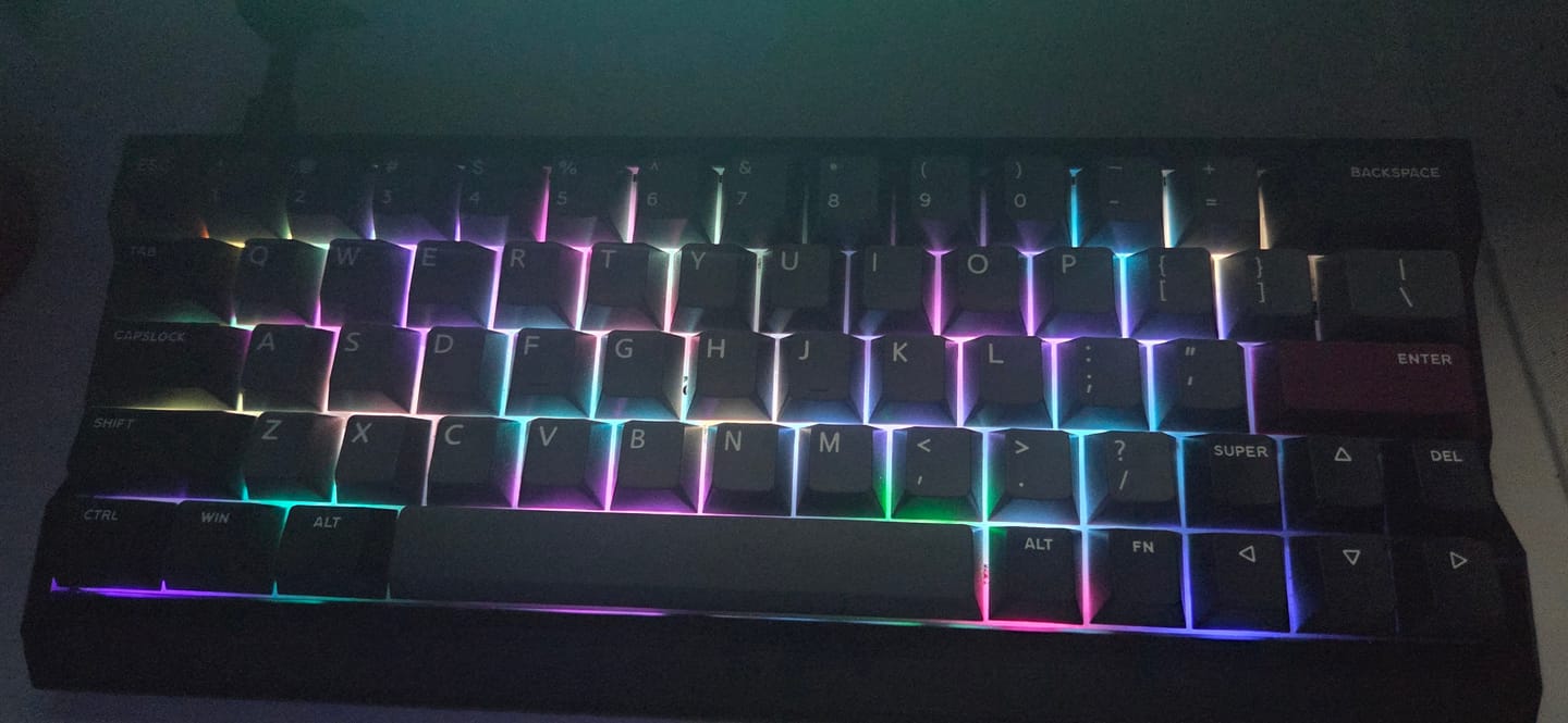 Customer photo review of IQUNIX EV63 Hall Effect Keyboard