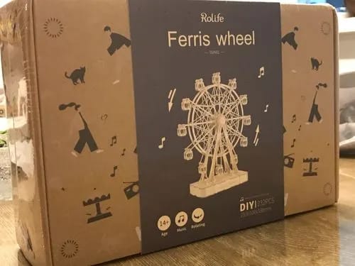 Customer photo review of Puzzle 3D Boîte à musique Grande roue