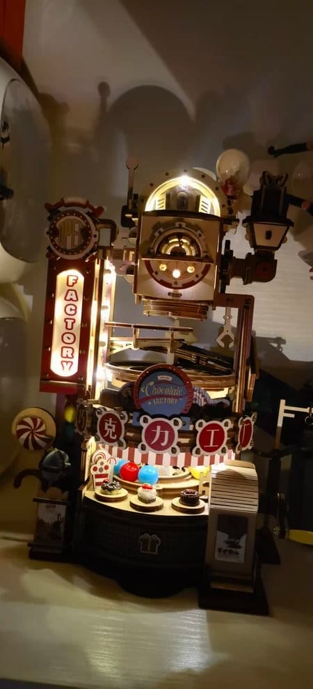 Customer photo review of Puzzle 3D Usine de Chocolat Marbre
