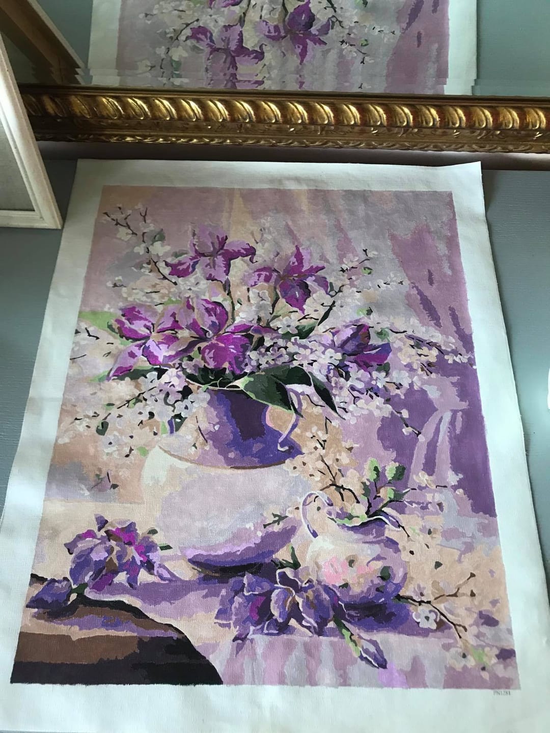 Customer photo review of Vase pourpre élégant