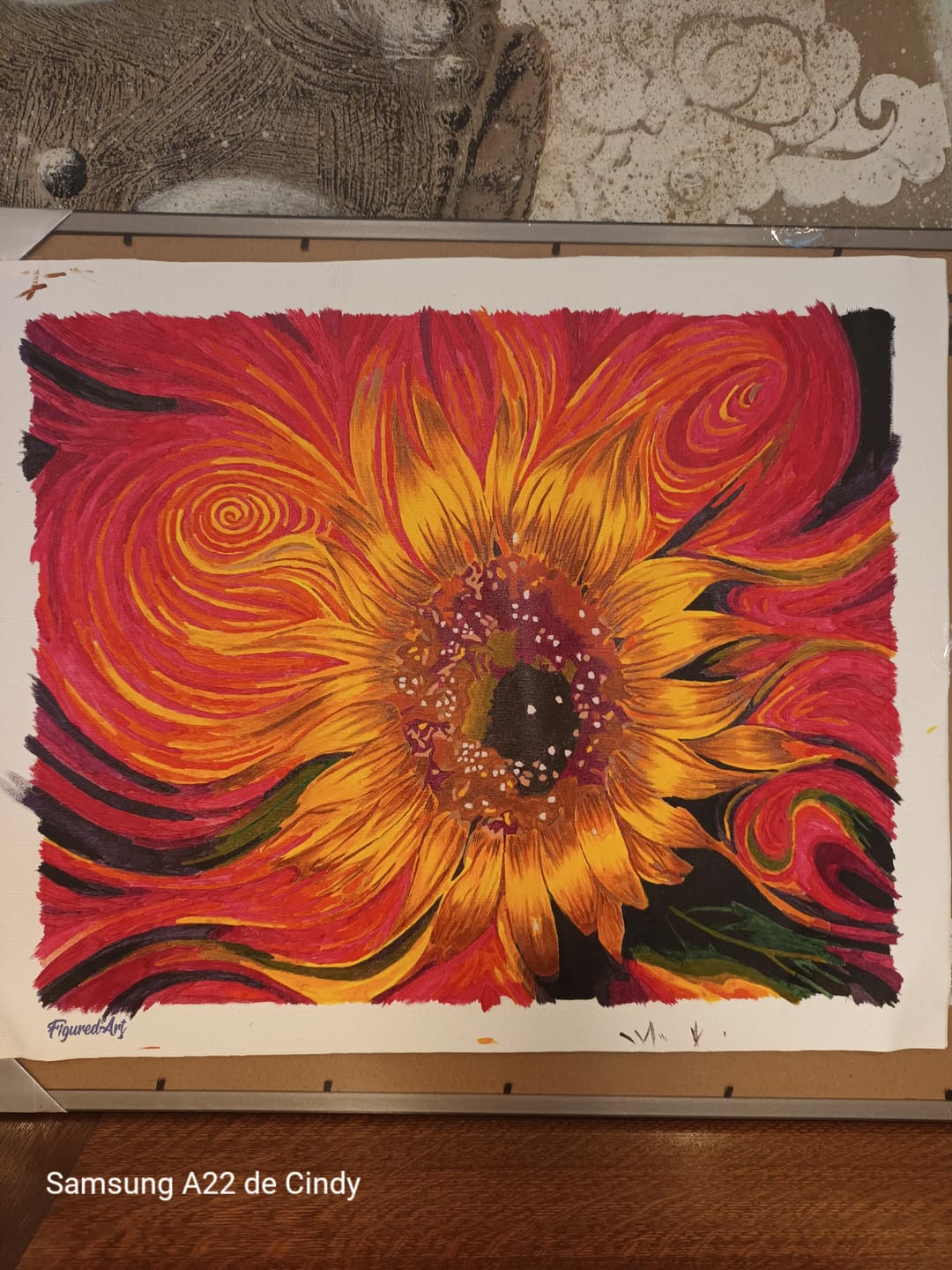 Customer photo review of Tournesol artistique