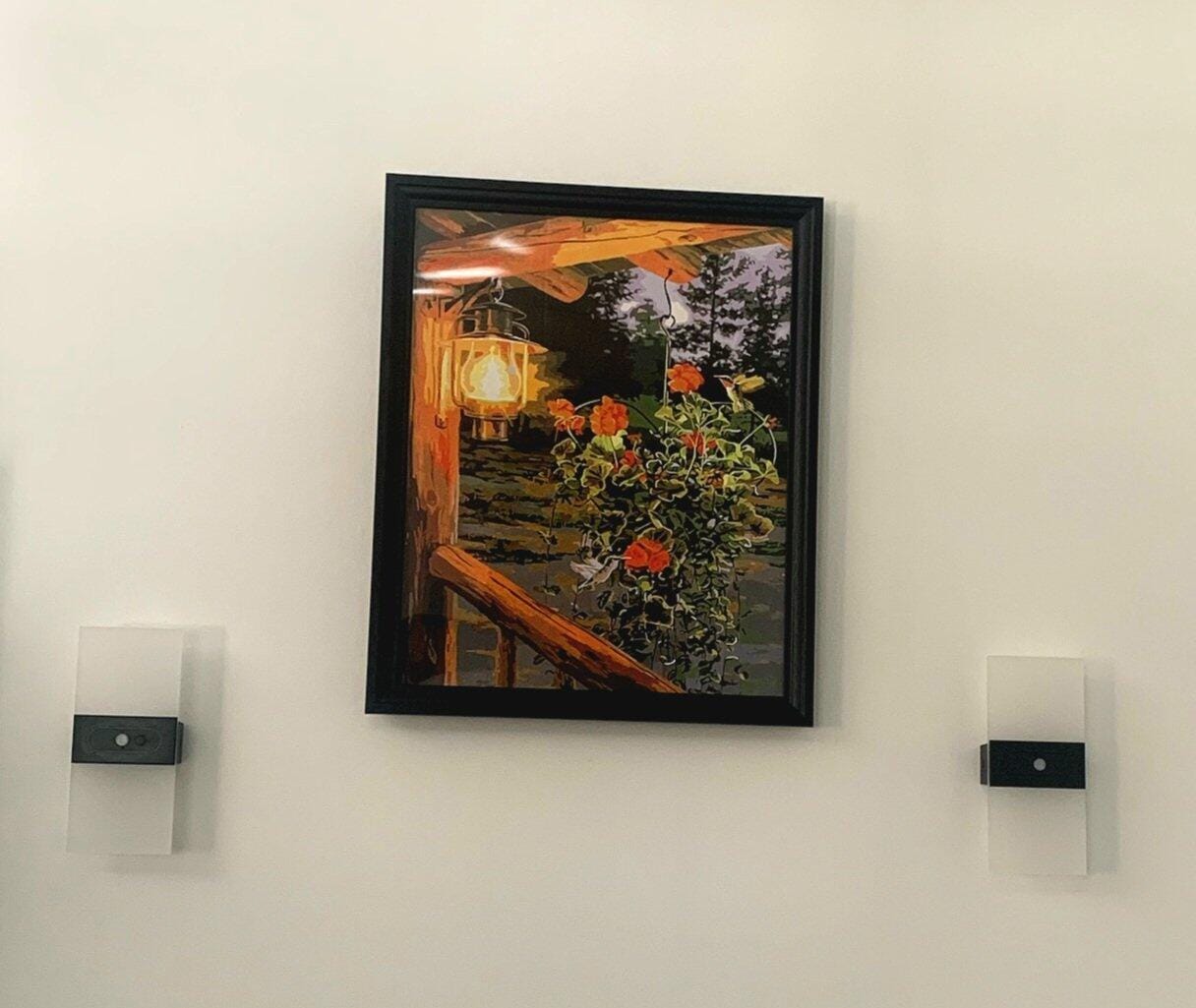 Customer photo review of Lanterne sous le porche