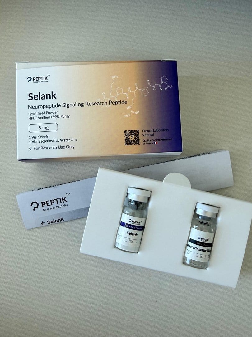 Customer photo review of Selank Lyophilized Vial + Sterile Water