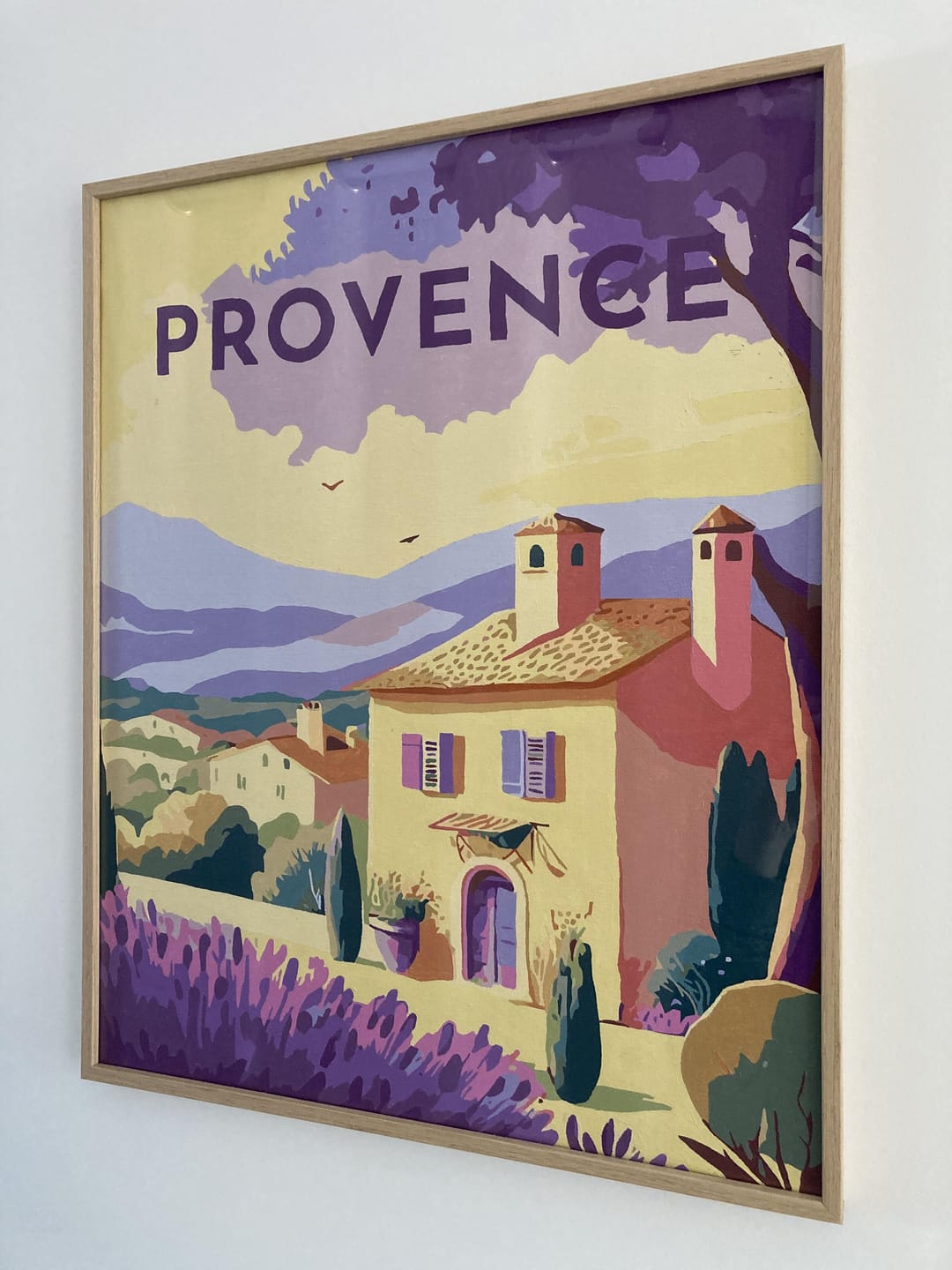 Customer photo review of Affiche Vintage Provence