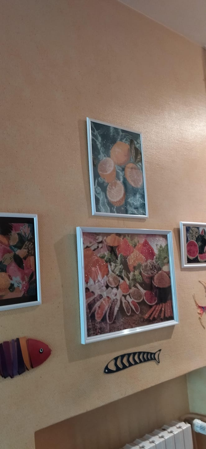 Customer photo review of Diamond Painting - Brise de Citrus
