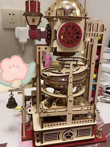 Customer photo review of Puzzle 3D Usine de Chocolat Marbre