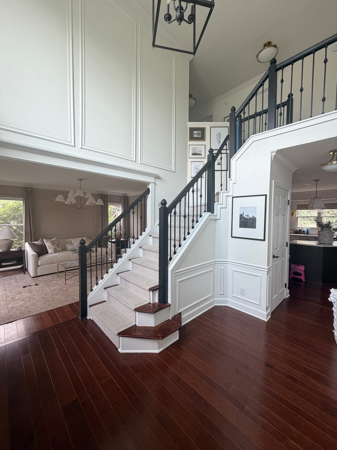 Customer photo review of Amalfi Capri Herringbone Stair Runner