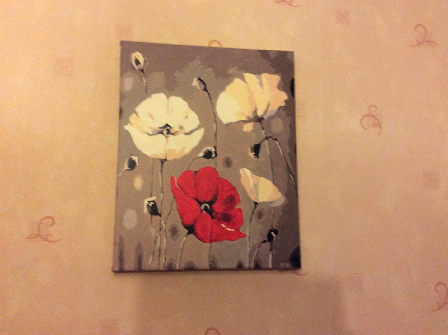 Customer photo review of Fleurs rouge et blanches