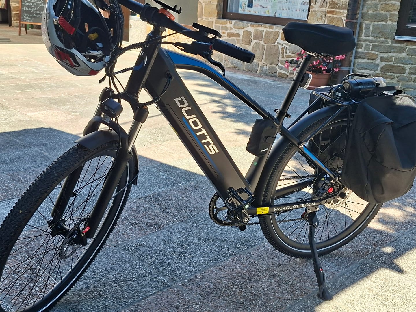 Customer photo review of Cycling Pack(Free gifts with E-bike purchase,includes mudguards,rear rack,and phone holder bag)