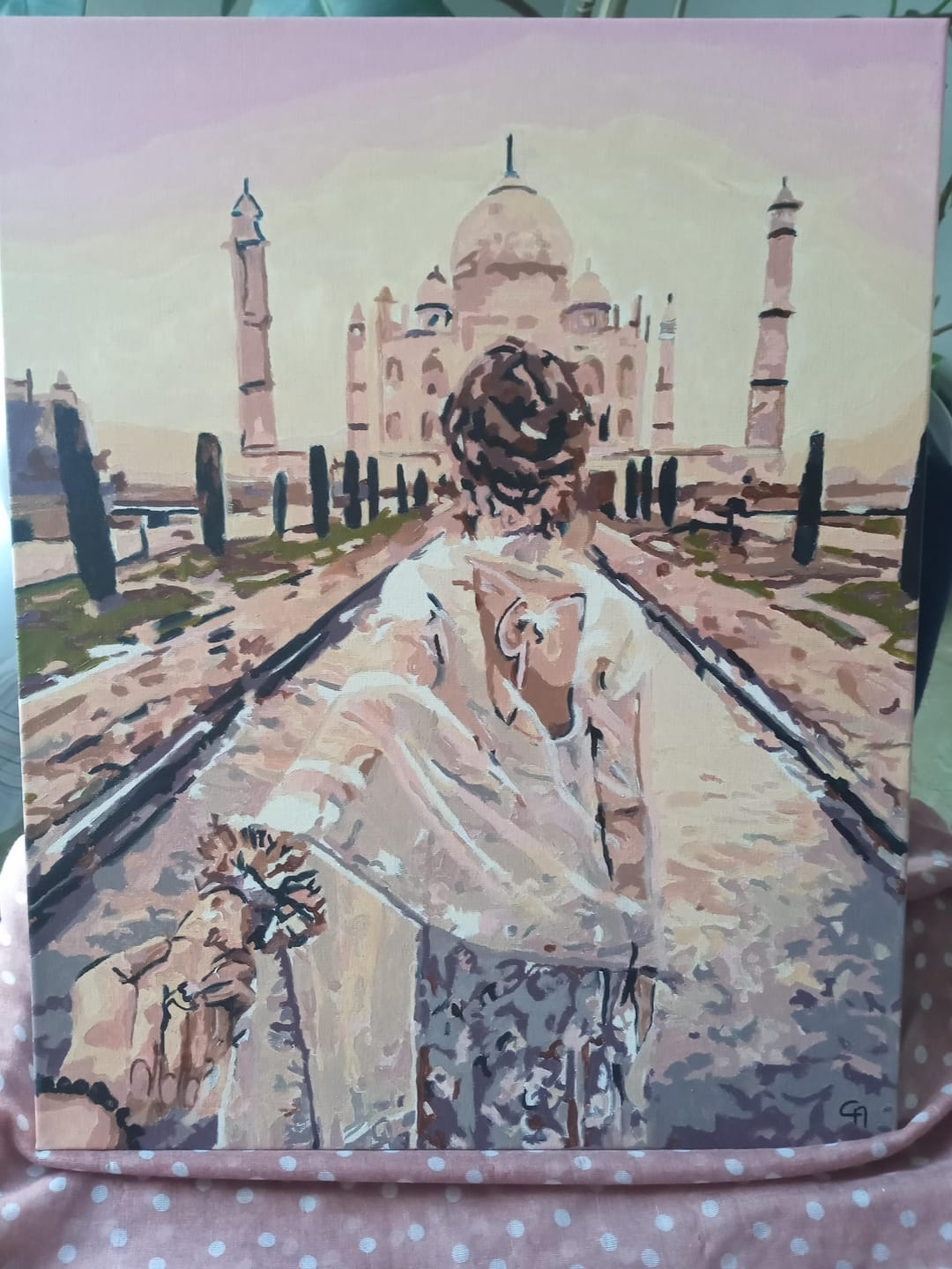 Customer photo review of Balade Romantique Taj Mahal