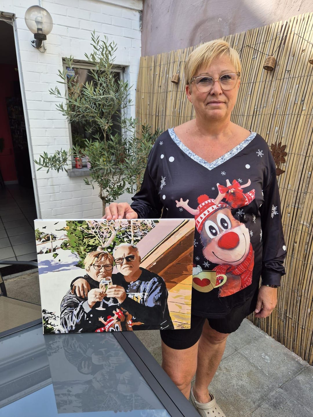 Customer photo review of Kit Personnalisé 40x50cm - 80x120cm Réalisation graphique GRATUITE