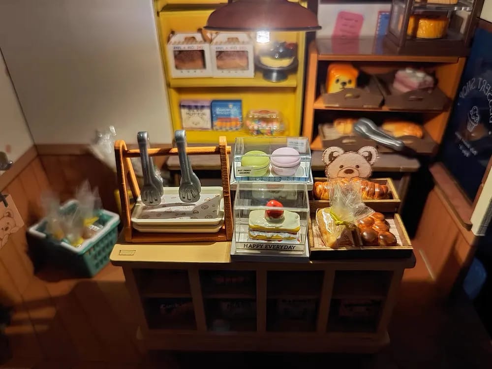 Customer photo review of Maison miniature La Maison de Pâtisserie de Becka