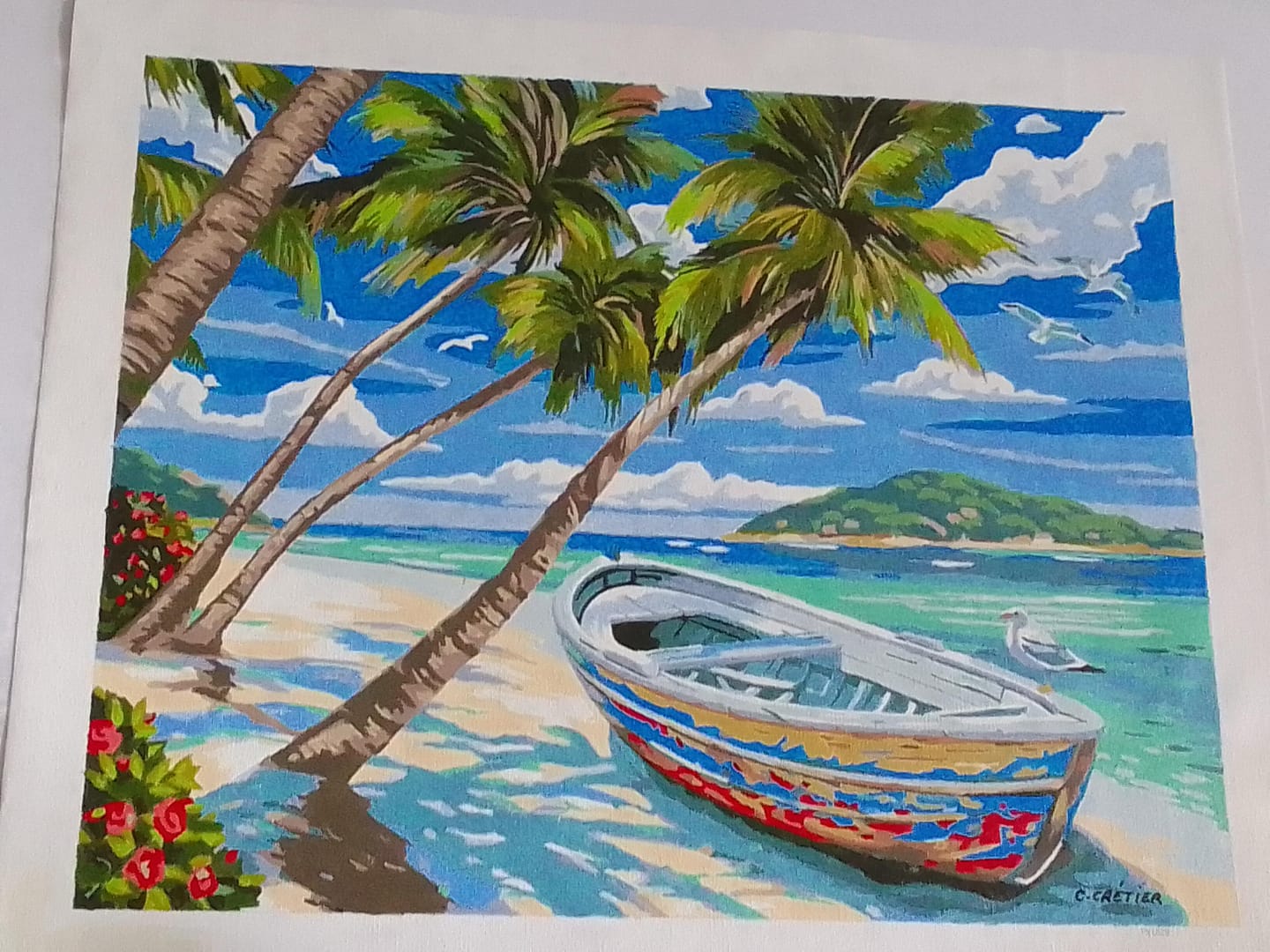 Customer photo review of Barque sous les Cocotiers