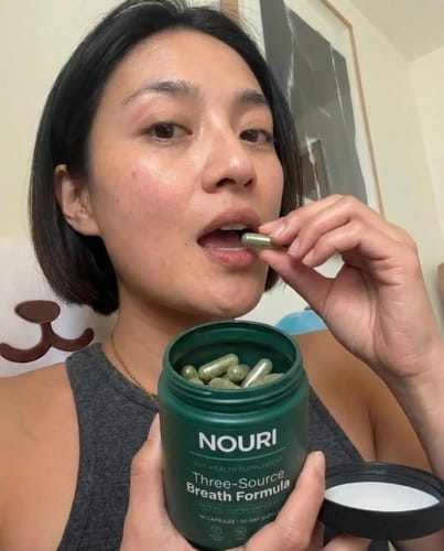 Customer photo review of NOURI - Three Source Breath Formula