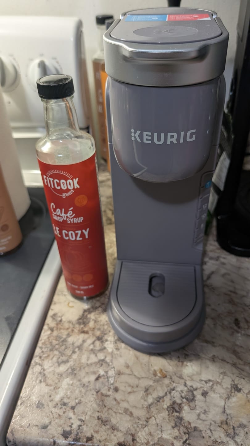Customer photo review of Fitcook Foodz - Sirop pour Café - 500ml