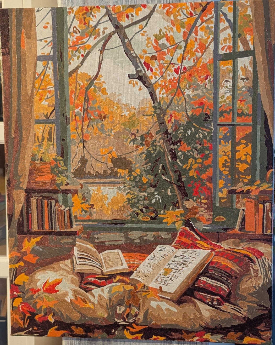 Customer photo review of Lecture cosy en Automne