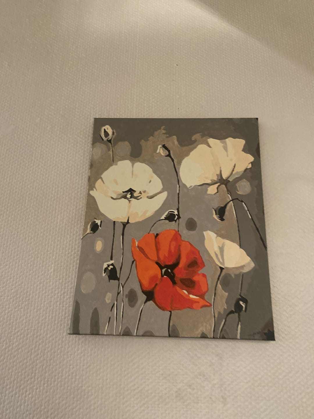 Customer photo review of Fleurs rouge et blanches