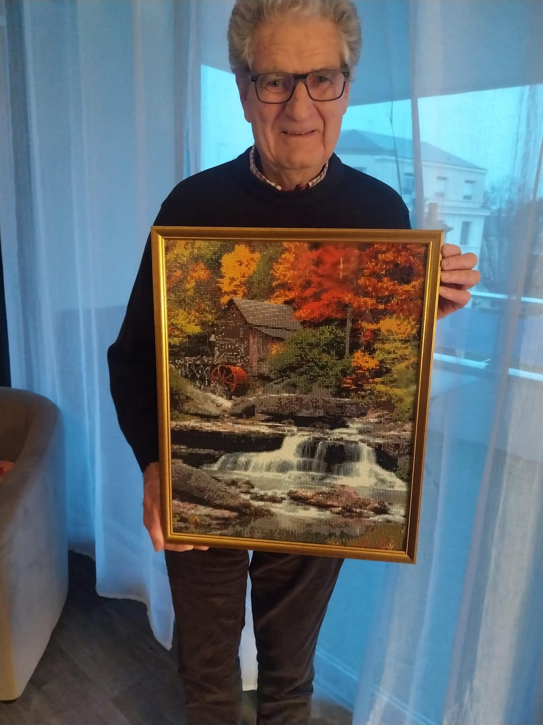 Customer photo review of Broderie Diamant - Relais de Montagne et Cascade