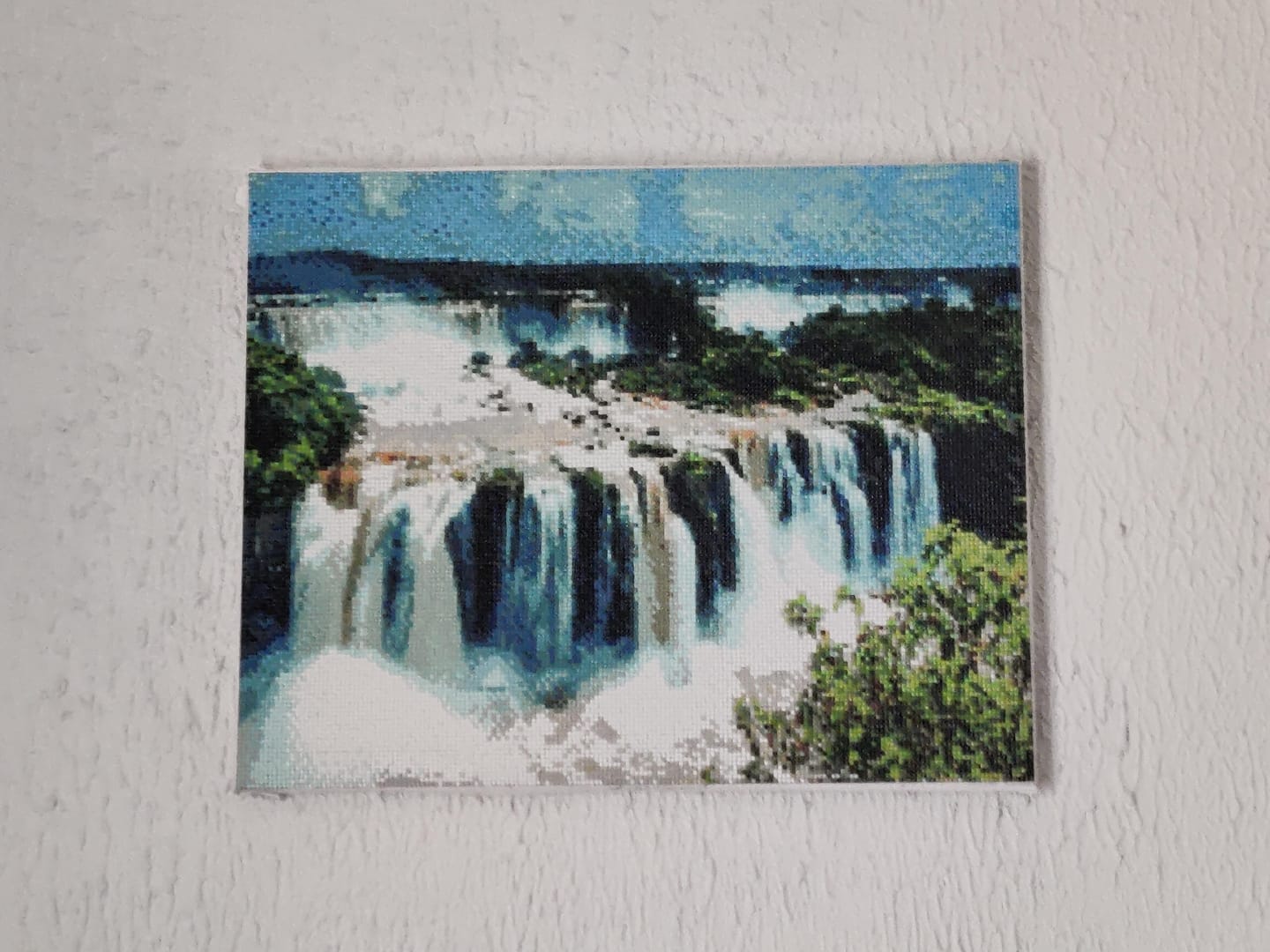 Customer photo review of Broderie Diamant - Chutes au Canada