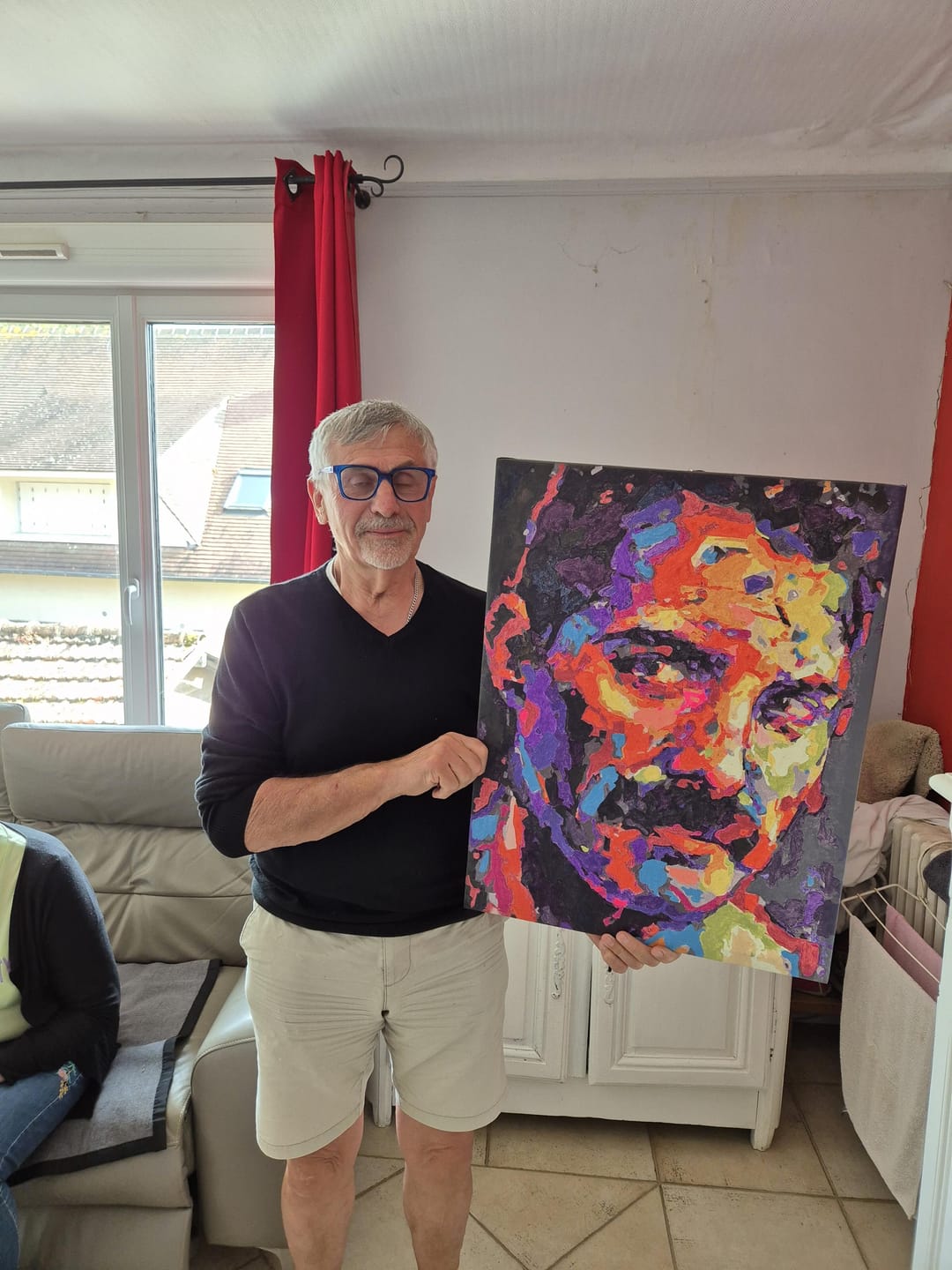 Customer photo review of Freddie Mercury Pop Art