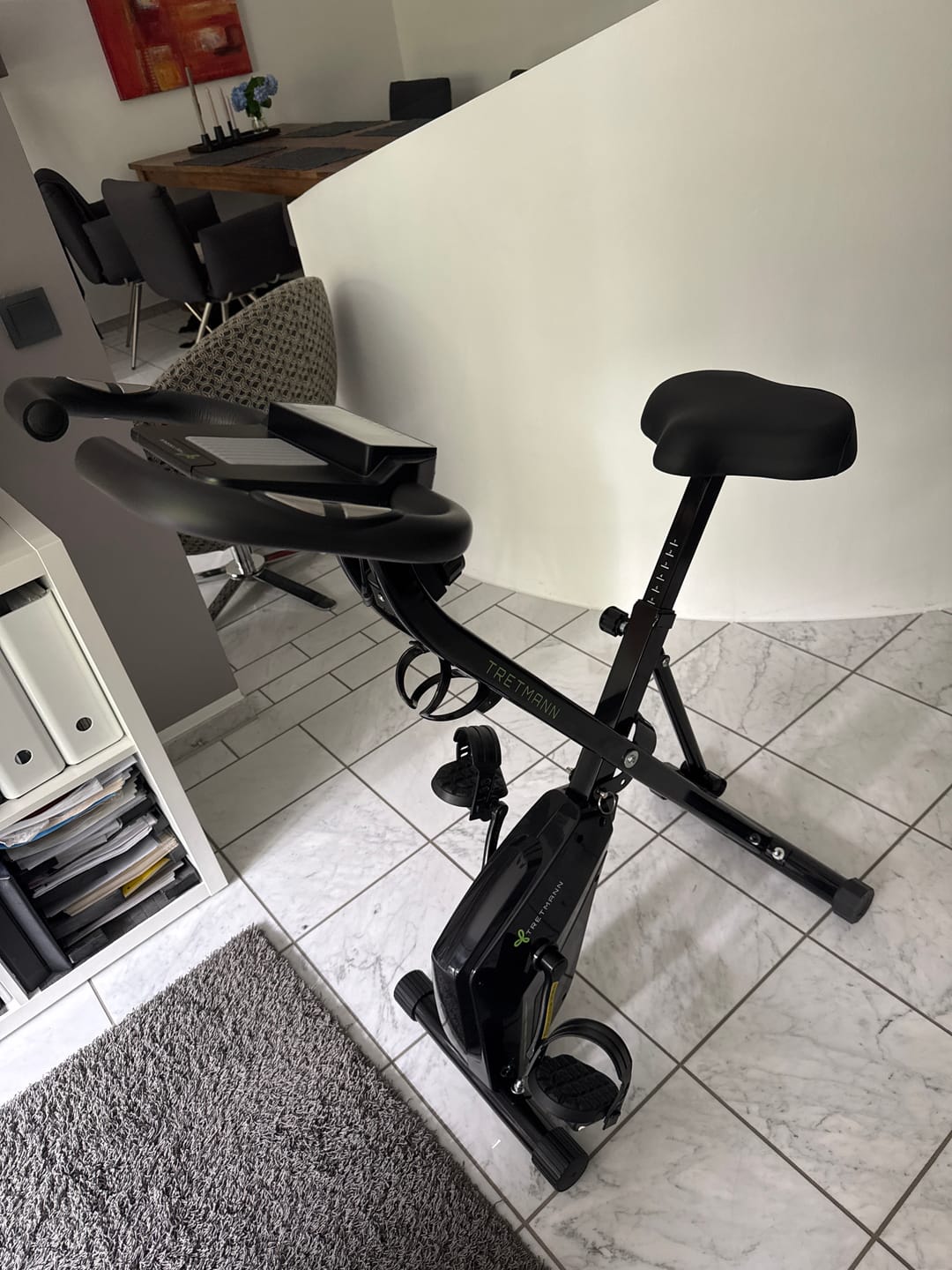 Customer photo review of Tretmann HOME - Klappbarer Heimtrainer
