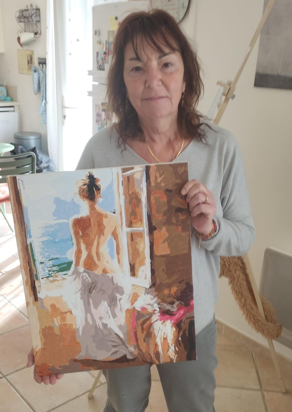 Customer photo review of Femme dénudée et grand Soleil