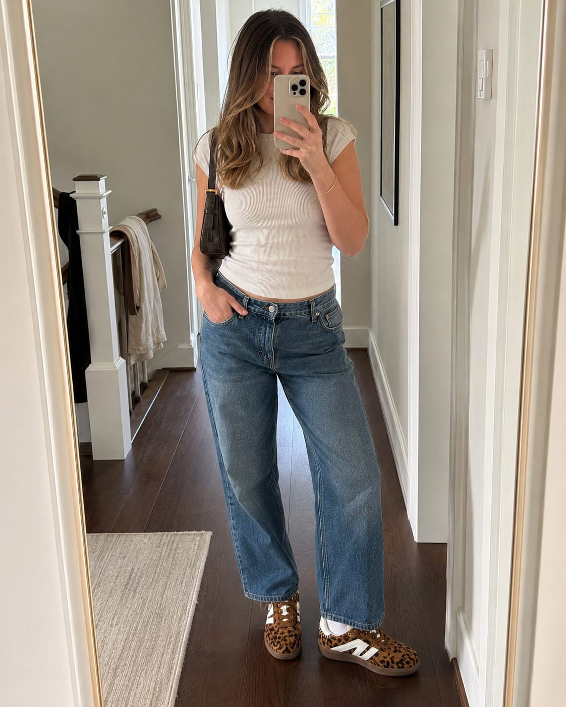 Customer photo review of LUCKY STEP Classic Retro Gum Sole Sneakers