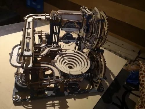Customer photo review of Puzzle 3D Ville de Nuit en Marbre