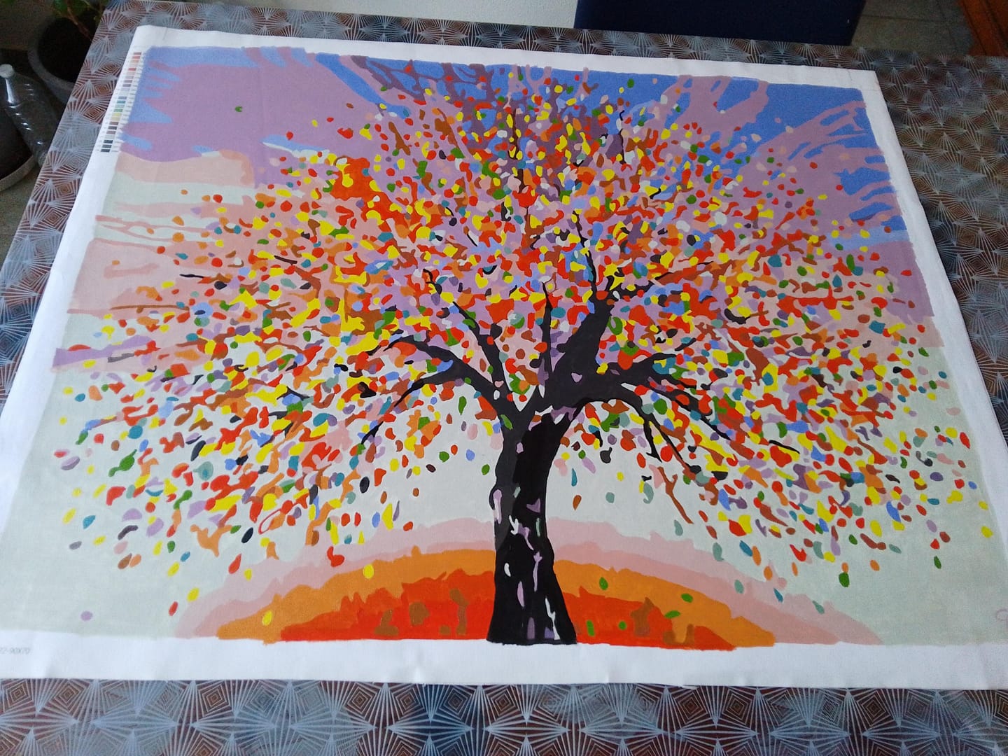 Customer photo review of Arbre et explosion de couleurs