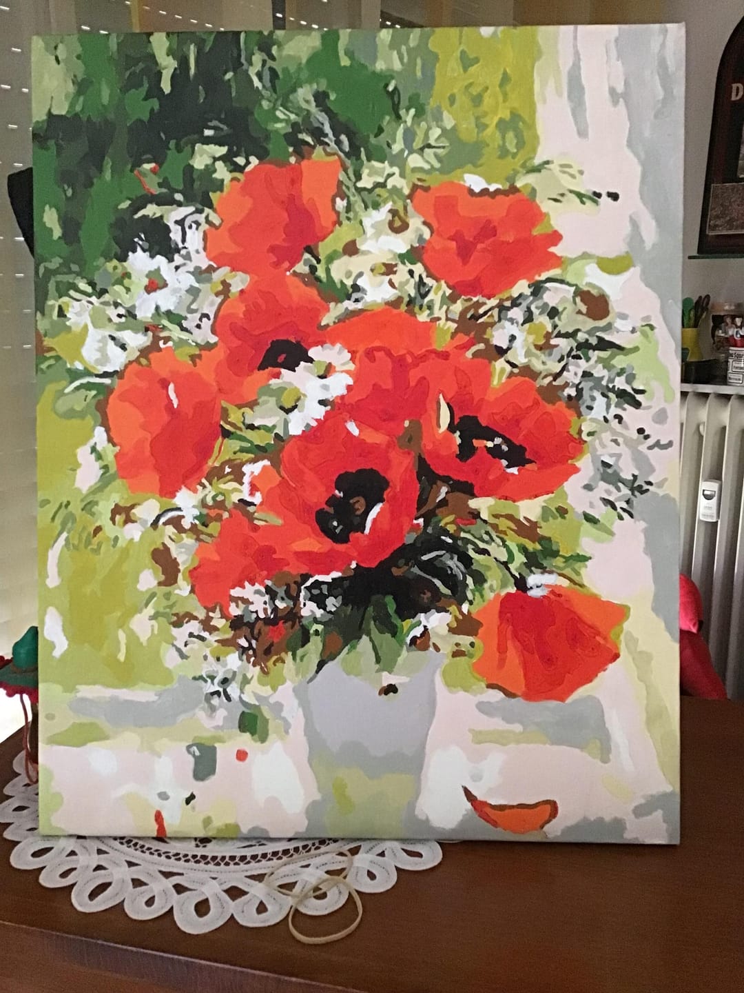 Customer photo review of Fleurs Rouges et Marguerites