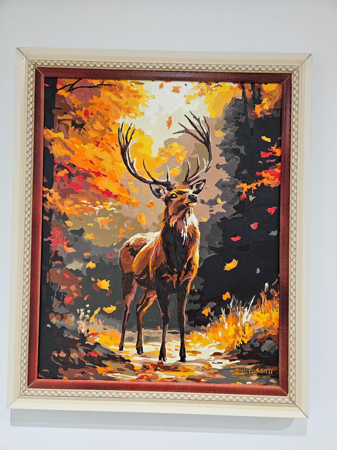 Customer photo review of Cerf majestueux en Automne