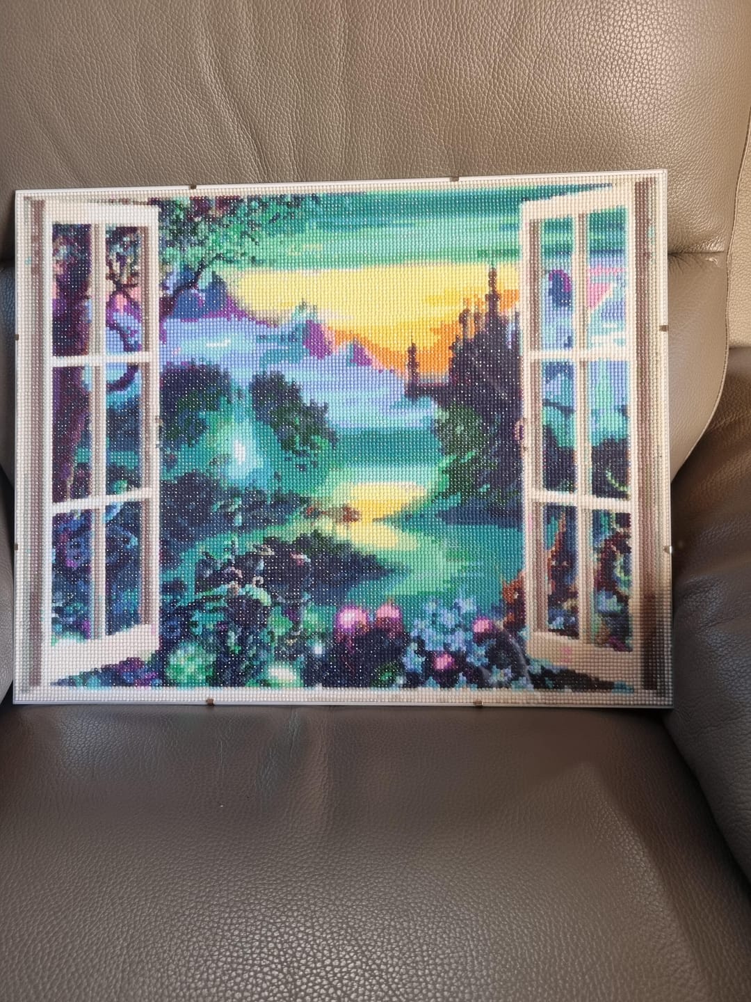 Customer photo review of Broderie Diamant - Vue Féerique