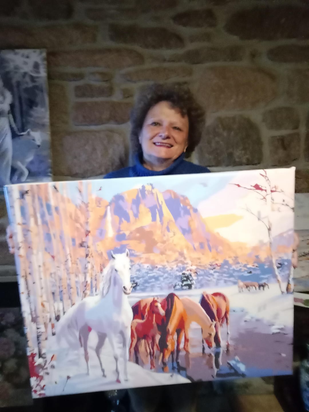 Customer photo review of Chevaux à la fin de l'hiver