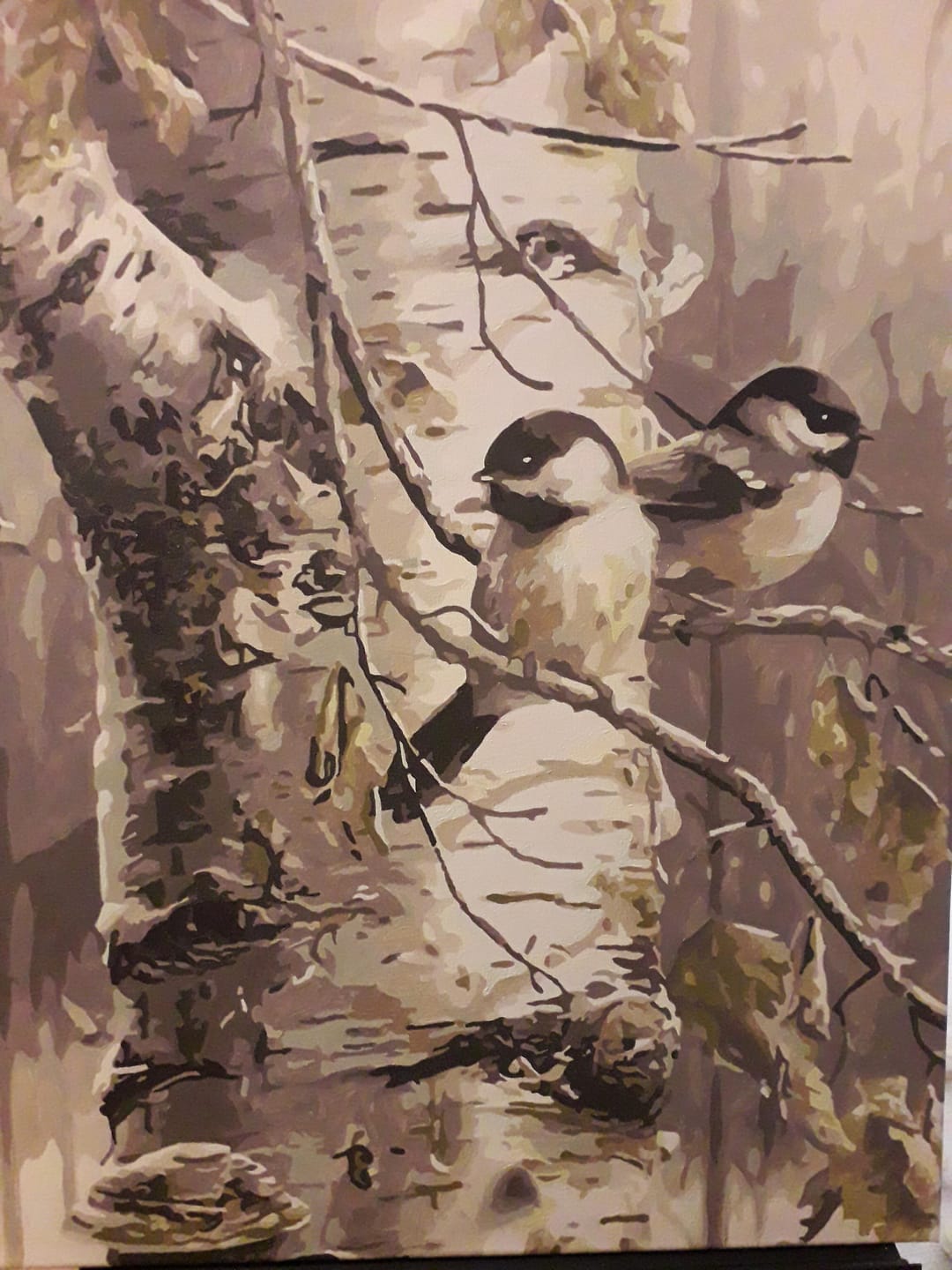 Customer photo review of Petits Oiseaux sur une Branche