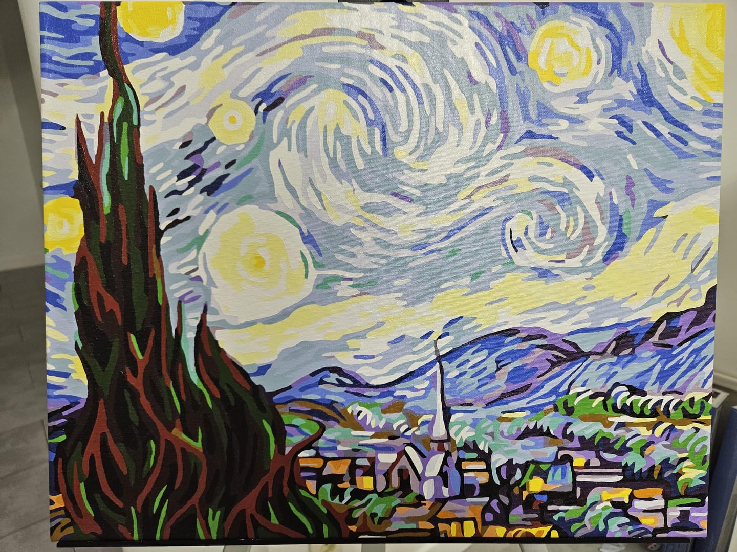 Customer photo review of Van Gogh Nuit Etoilée