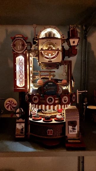 Customer photo review of Puzzle 3D Usine de Chocolat Marbre