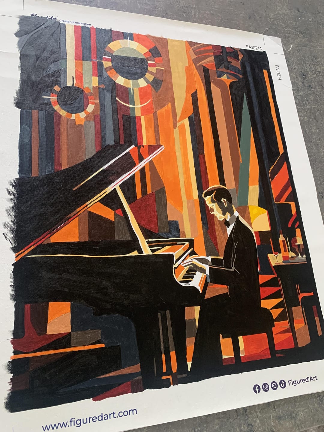 Customer photo review of Pianiste Art Déco